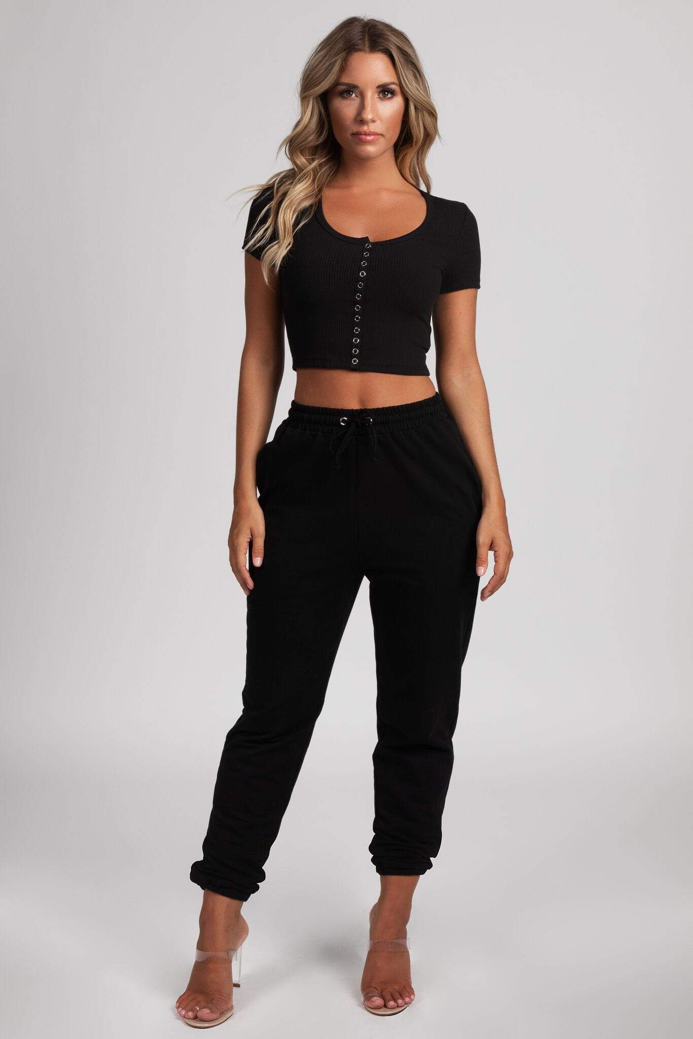 crop top joggers