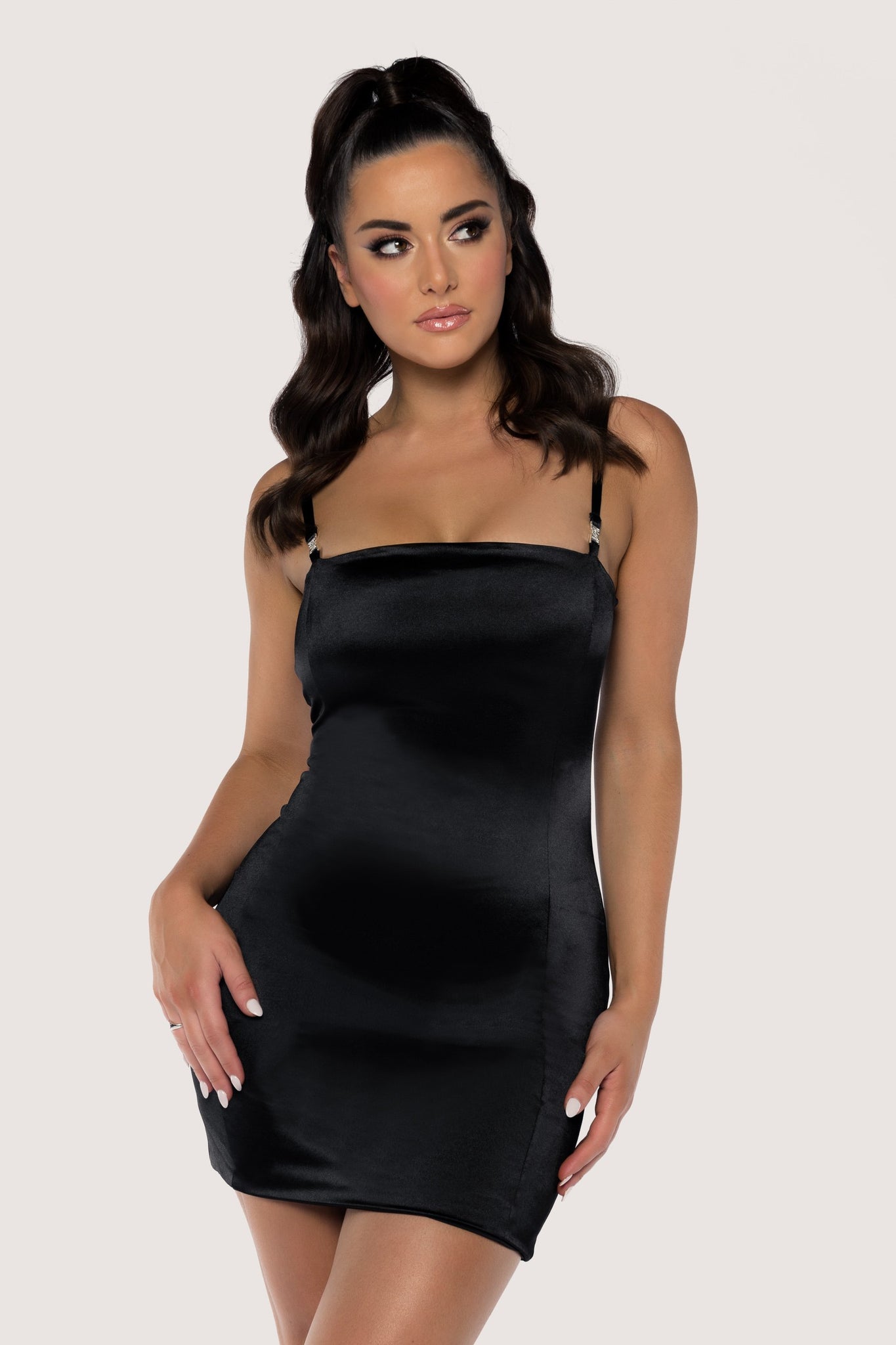 Thin Strap Bodycon Dress Shop Thin Strap Bodycon Dresses Meshki