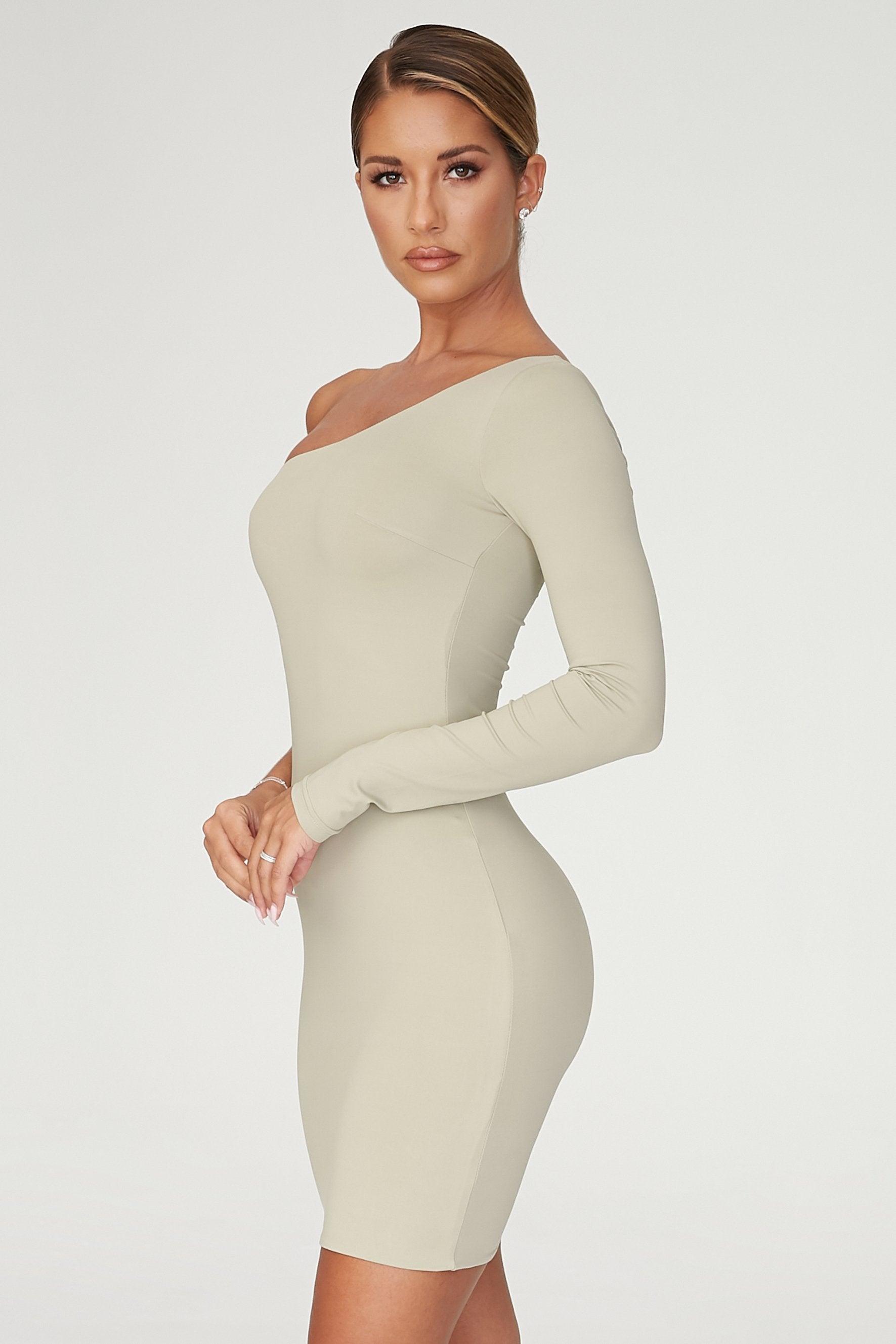 meshki one shoulder dress