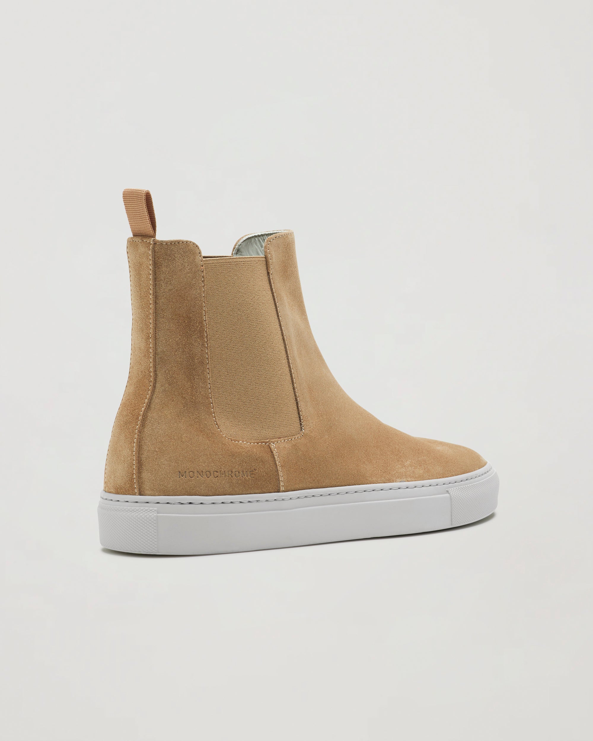 Chelsea Sneaker Sand Suede – MONOCHROME`