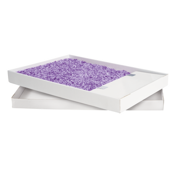 ScoopFree® Complete Disposable Crystal Litter Tray, Lavender, 1-Pack