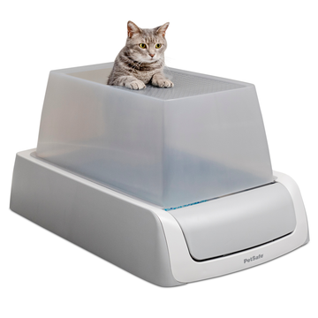 ScoopFree® Crystal Pro Top Entry Self-Cleaning Litter Box