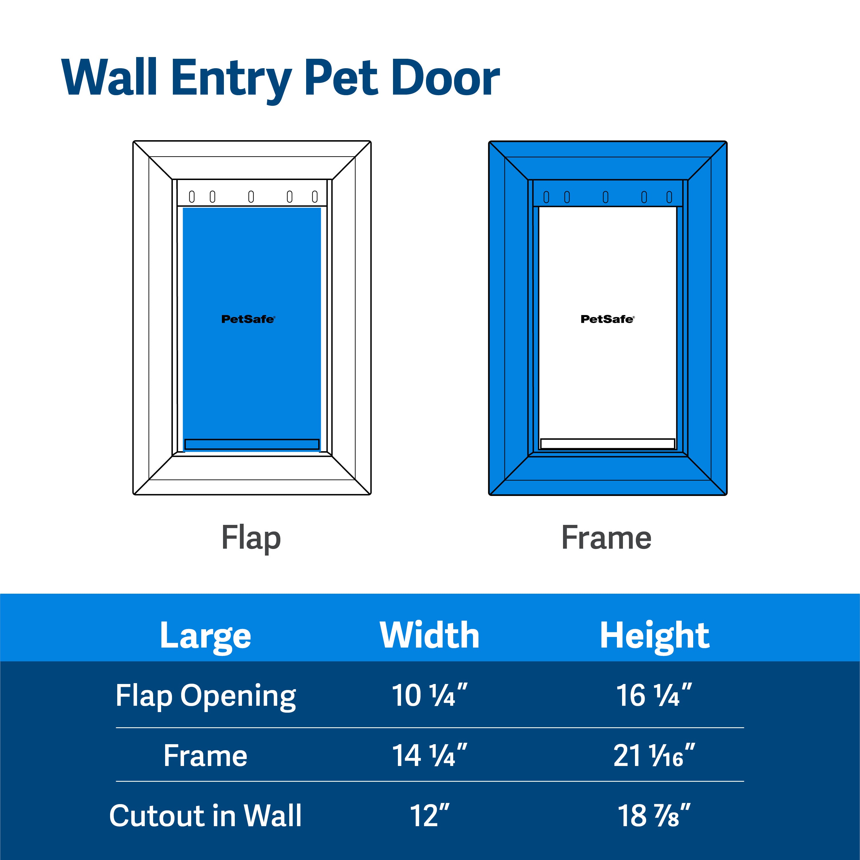 Wall Entry Pet Door™ PetSafe®