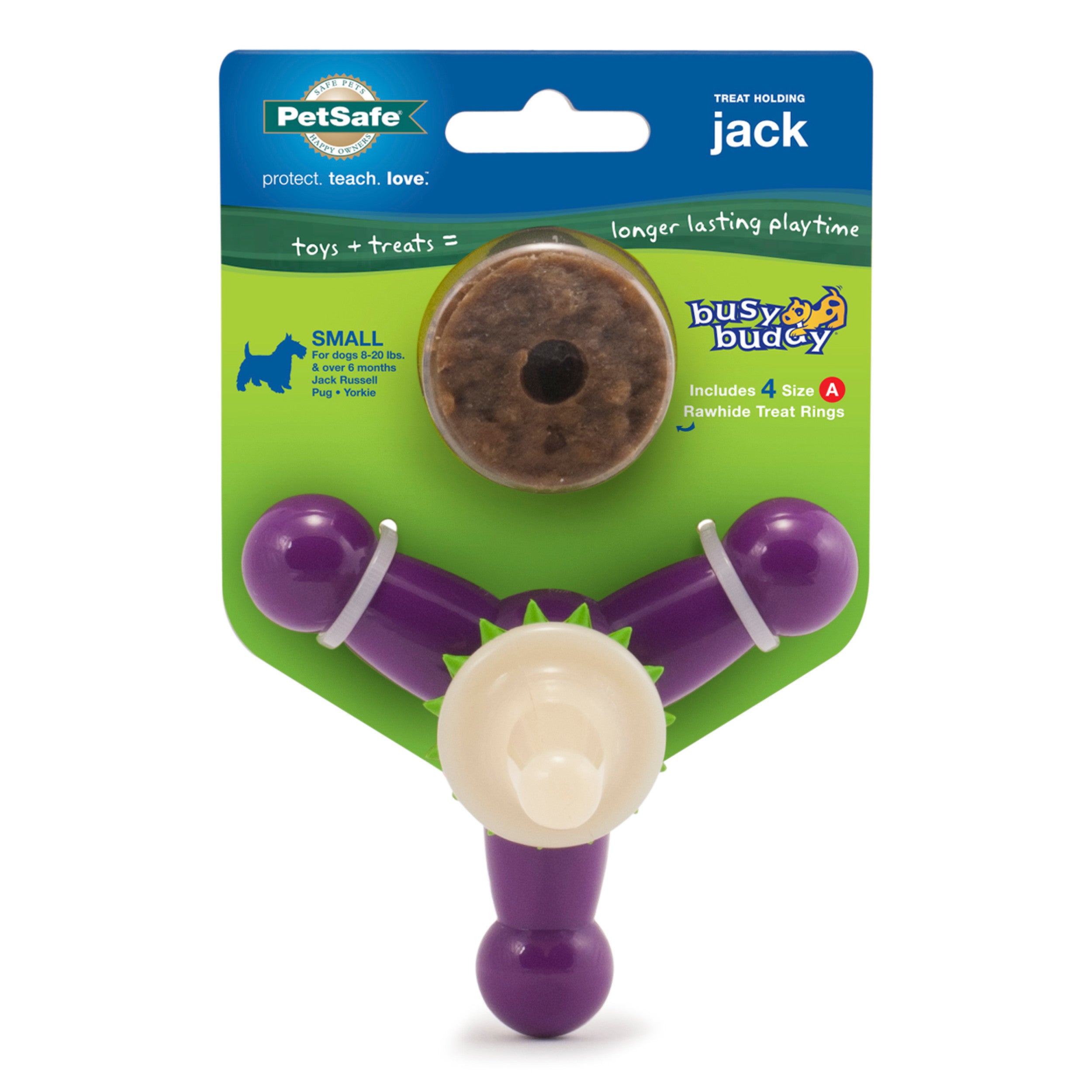 BUSY BUDDY TREAT HOLDING TURTLE DOG TOY - My Pet Store and More