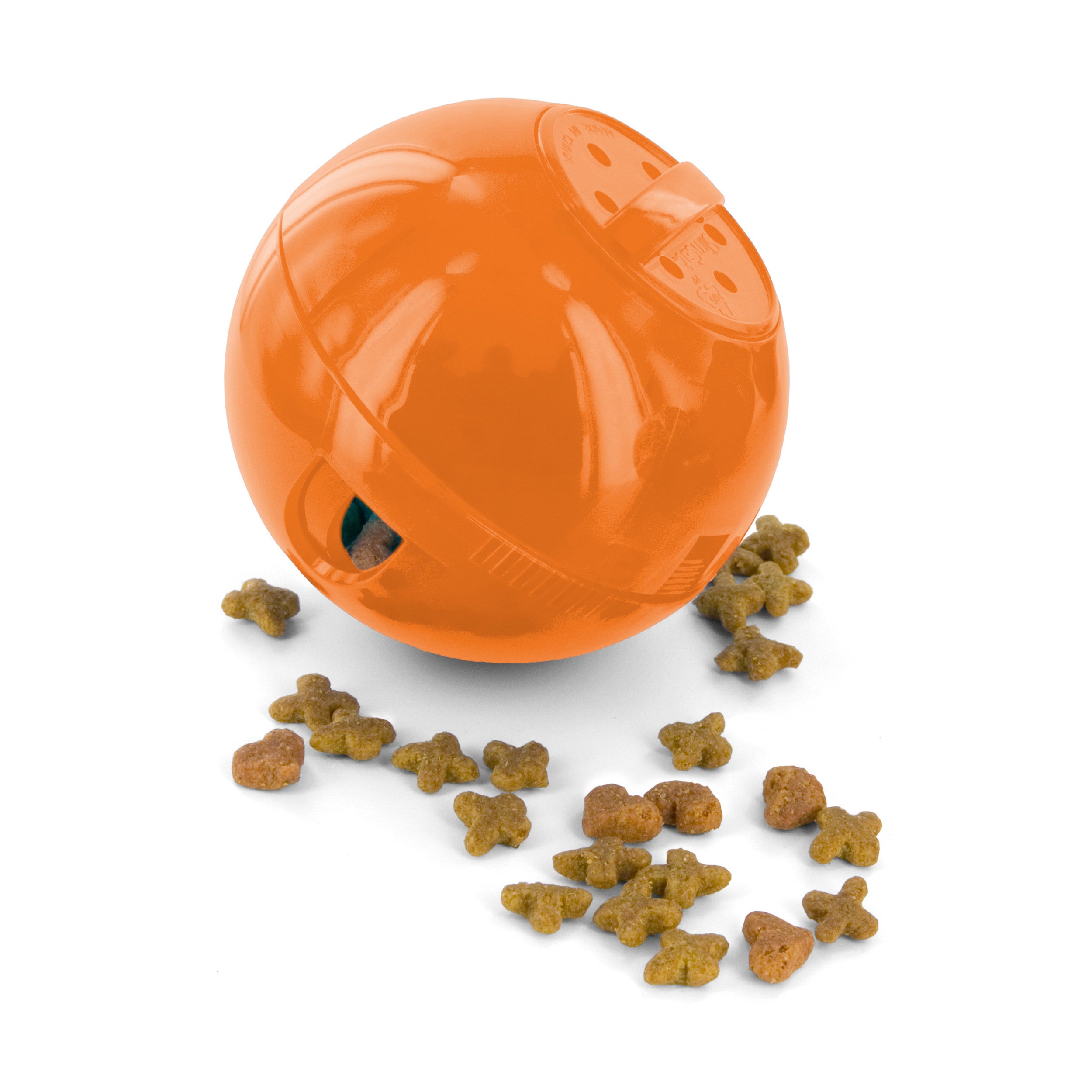 Pet Slow Feeder,Dog Treat Ball, Interactive Food Puzzles Ball for Dogs, Pet Slow Feeder Ball - Green, Size: Medium