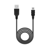 1 Meter USB to mini USB Power Charge Cable for PS3 Controller/Mini Port Device - Black