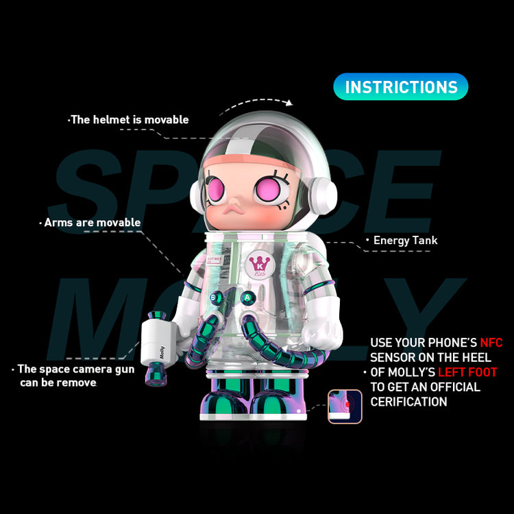 MEGA COLLECTION 1000% SPACE MOLLY x INSTINCTOY - popmart global