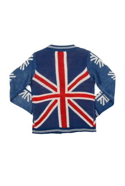 Union Jack Sweater Cardigan – REVERIE-THE SHOP