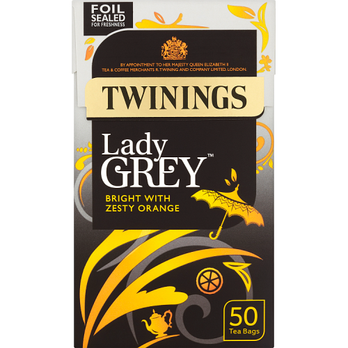 Picture of Twinings Lady Grey 50 Tea Bags 125g