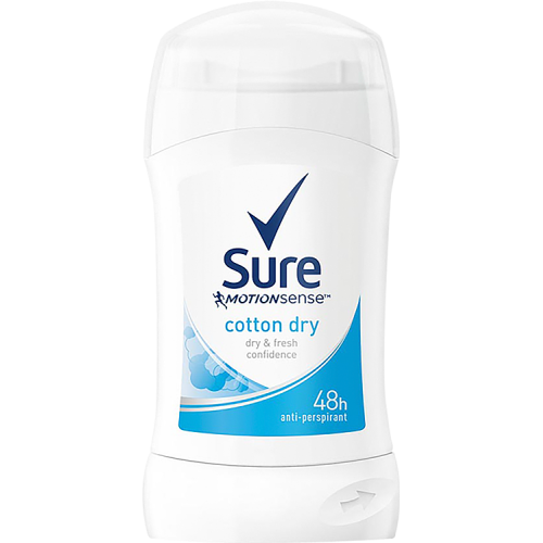 Picture of Sure Women Cotton Dry Anti-perspirant Deodorant Stick 40ml