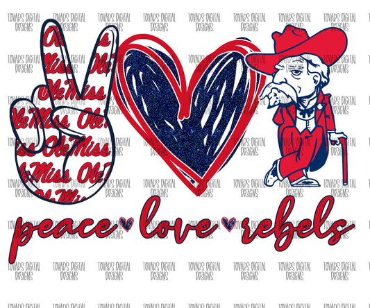 Peace Love Braves Atlanta Georgia Digital Transfer Sublimation PNG – Tilted  Pineapple Designs