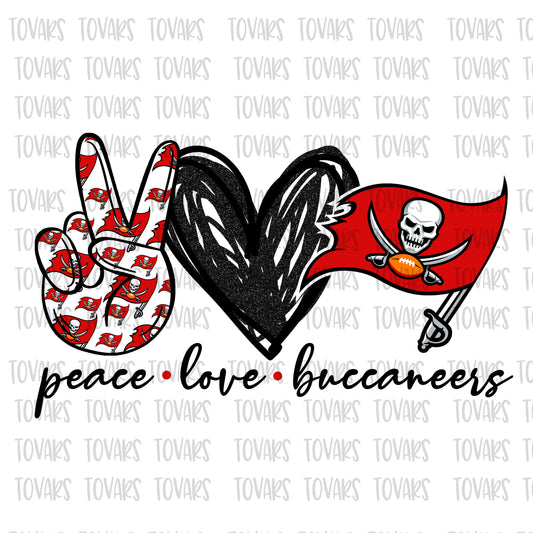 Chop Peace Love Braves – Southern Bear Creations