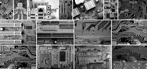 Cambridge Ontario photographic artist Laura Cook's Oh Mother Limited edition prints explore the mother board, circuit board from in an imaginative way