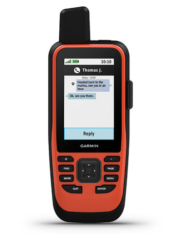 GPS de Mano Garmin Serie GPSMAP® 86, Comunicación Satelital