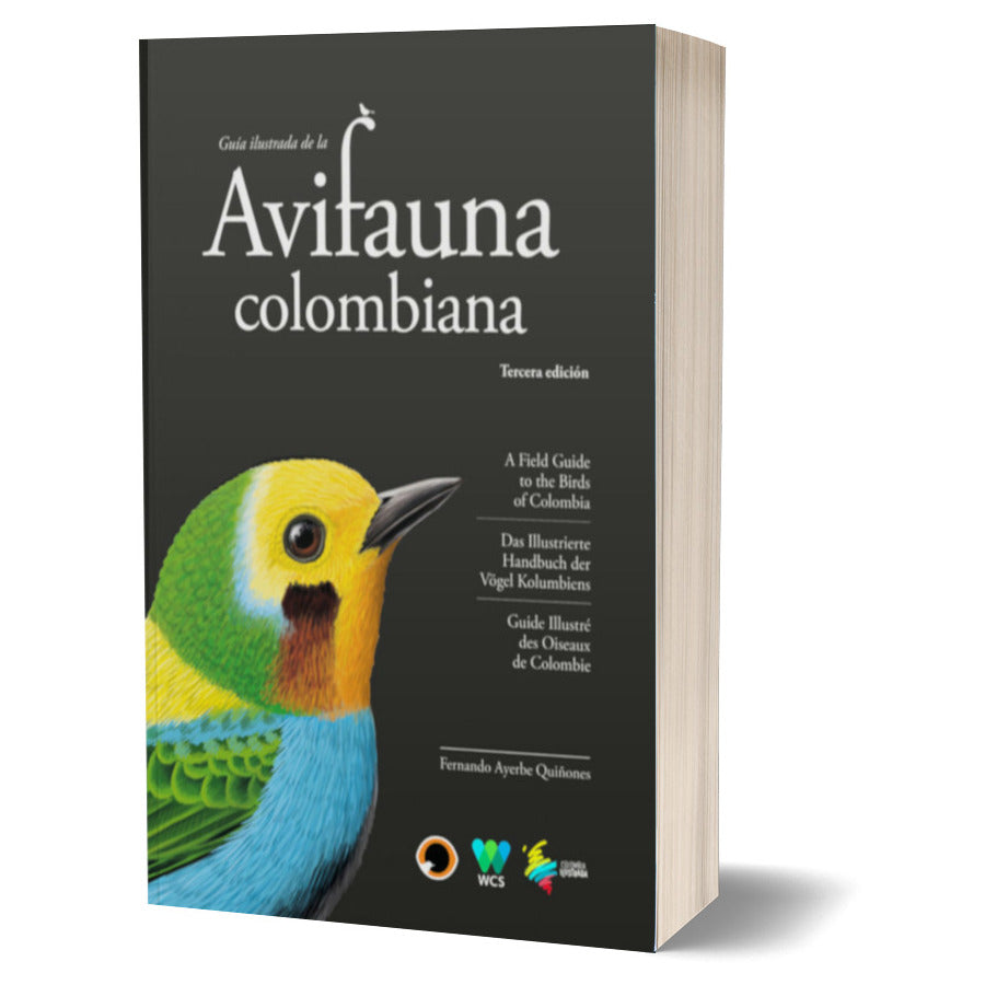 Prominente Encantador Mono Guía Ilustrada de la Avifauna Colombiana, 3era Edición - BIOWEB® Colombia