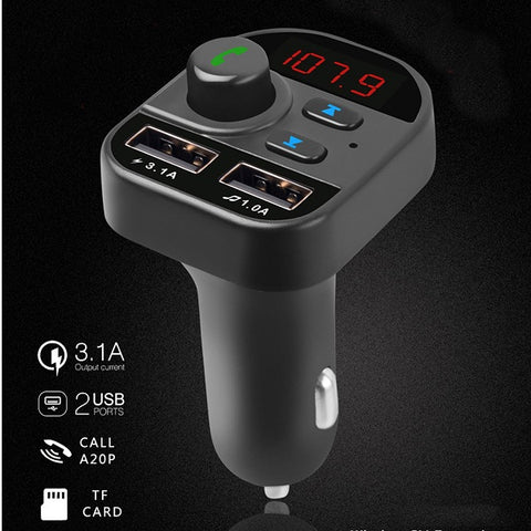 Tplay™ Handsfree Bluetooth FM Transmitter