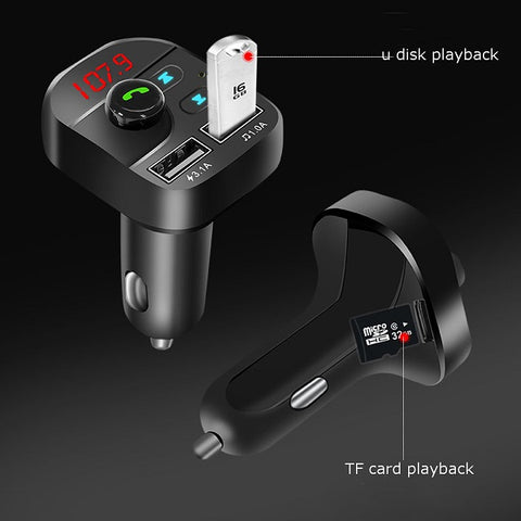 Tplay™ Handsfree Bluetooth FM Transmitter