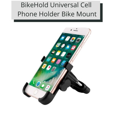 cell phone holder for stationary bike