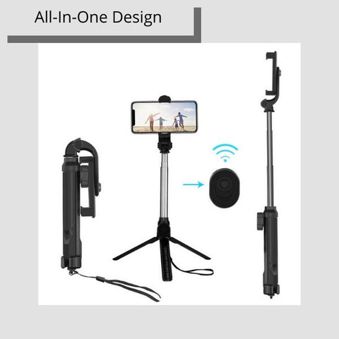 Tplay™ All-In-One Bluetooth Selfie Stick Tripod