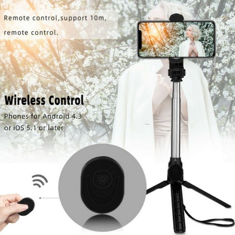 Tplay™ All-In-One Bluetooth Selfie Stick Tripod