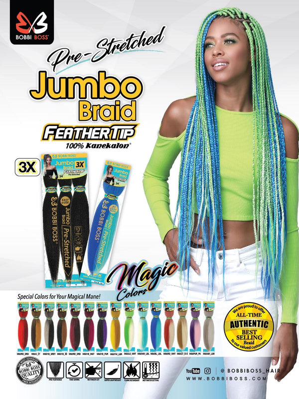 2 x X-Pression Pre-Stretched Braid 48 – The Braid & Extension Besties