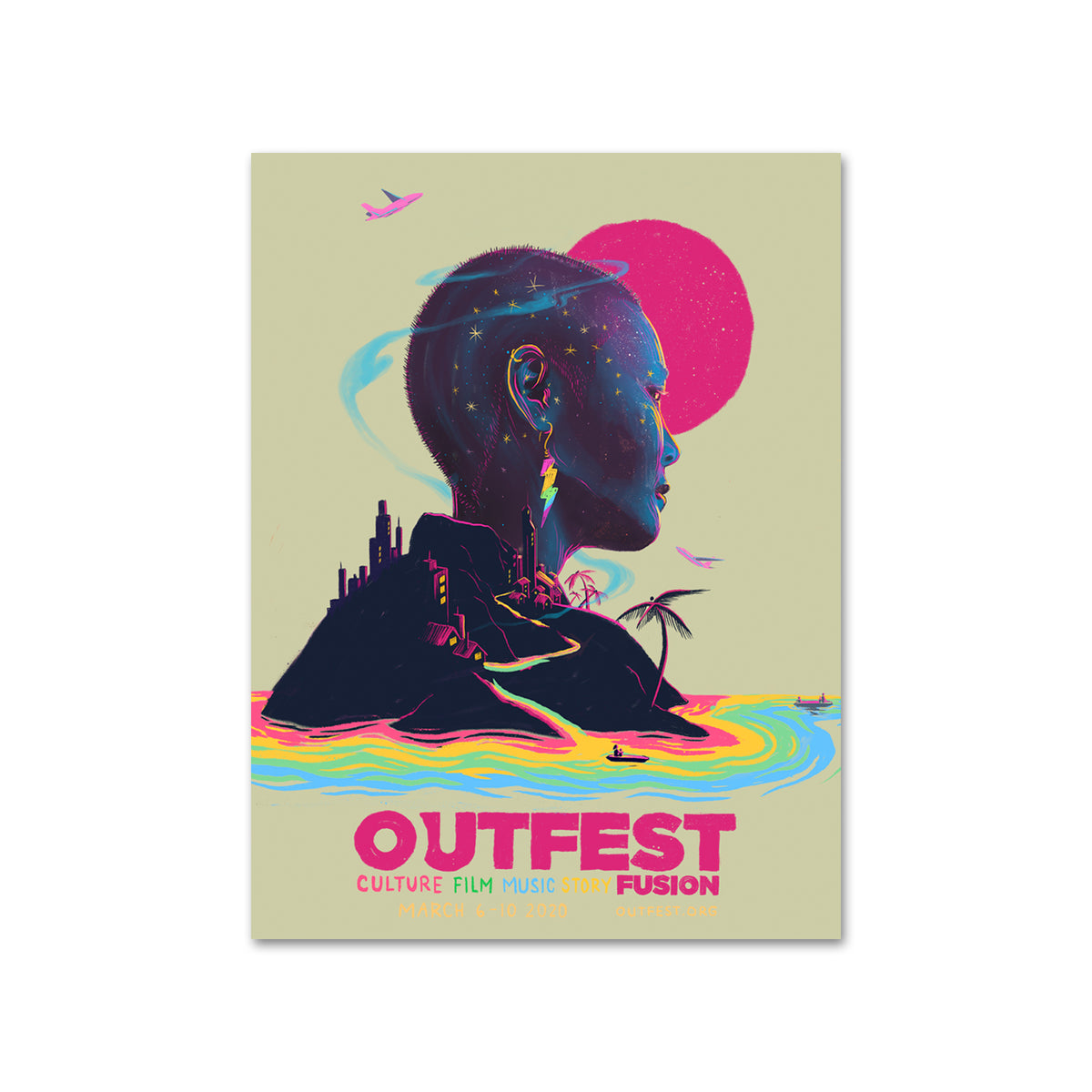 2020 Outfest Fusion Poster 18" x 24"