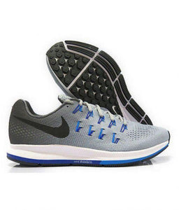 nike 1 pegasus 33 grey blue running shoes