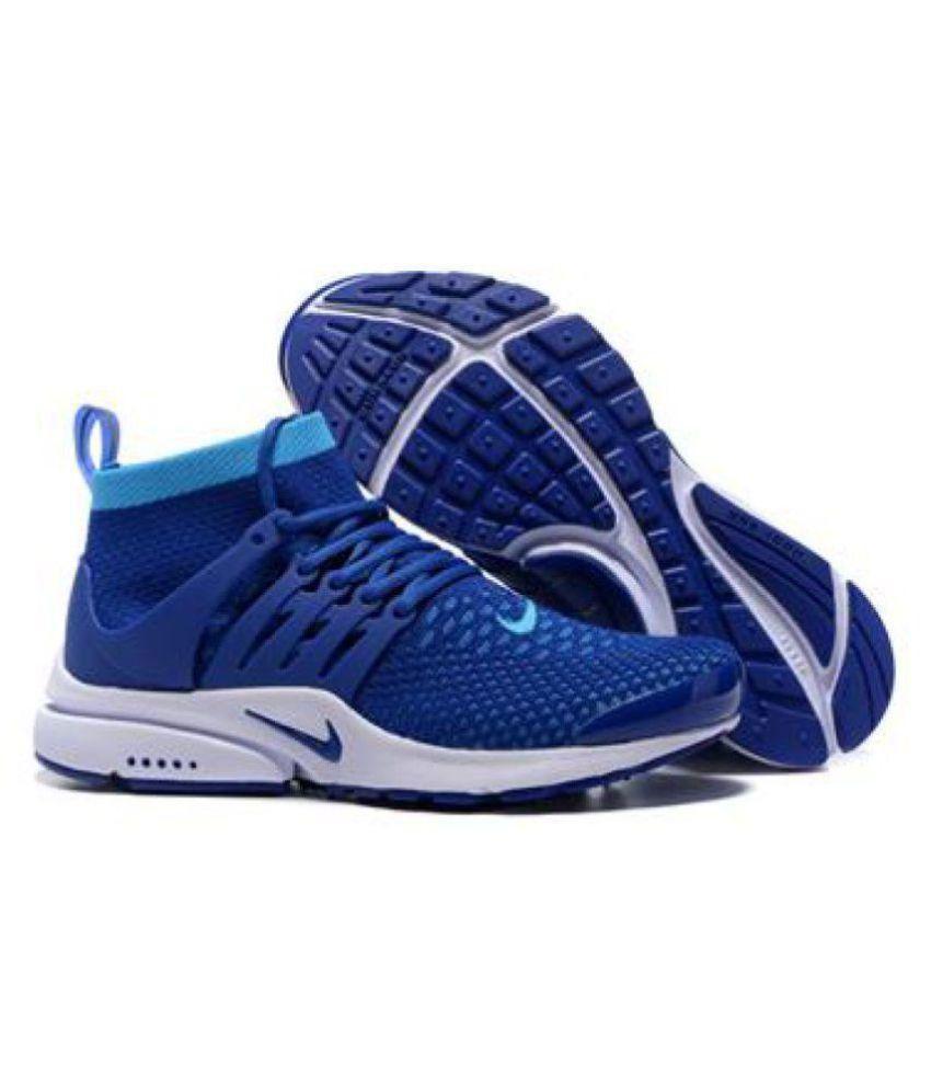 nike air blue running shoes