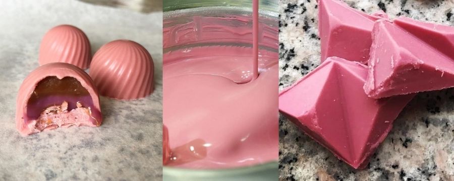 Cinq choses à savoir sur le chocolat rose, alias le Ruby