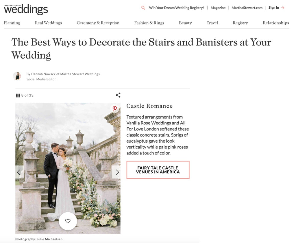 Martha Stewart Weddings 12 April 2019