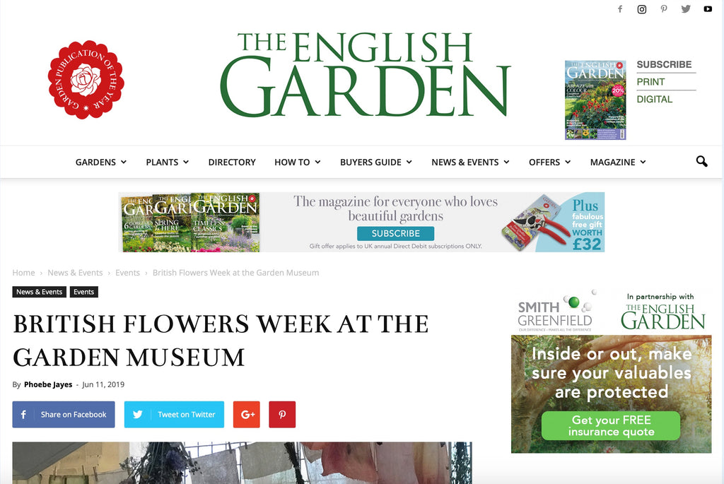 The English Garden 11 June 2019