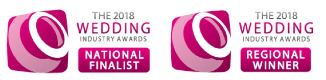 Regional Winner & National Finalist - The Wedding Industry Awards