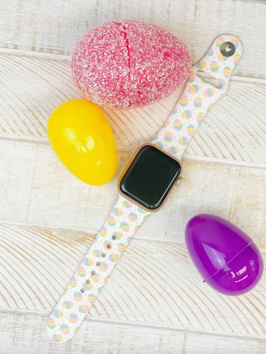 BOO' Neon Printed Silicone Smart Watch Band