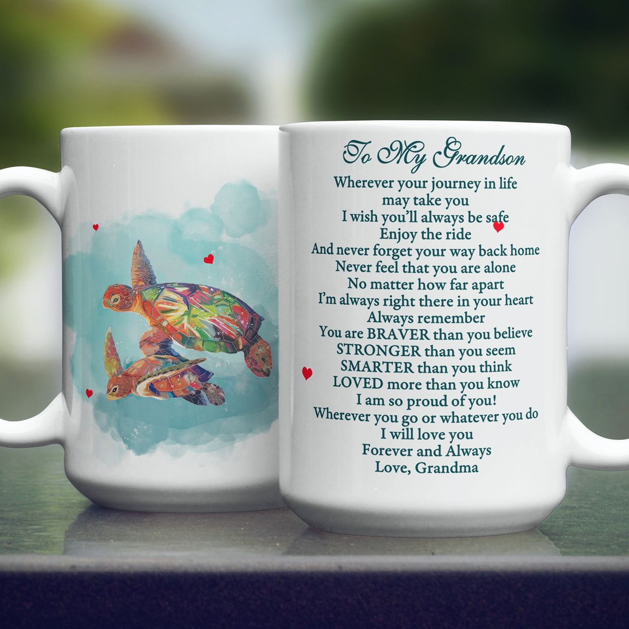 Mug Gift For Grandson From Grandma - MGMS033