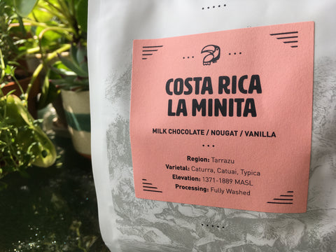 An Uncommon Coffee Costa Rica bag