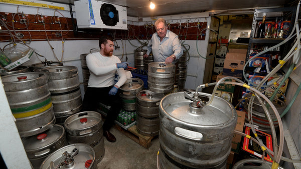 Funcionamiento de barril de cerveza en el dispensado