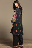 PS20-135 Printed Embroidered Stitched Slub Lawn Shirt - 1PC