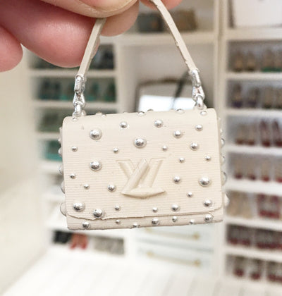 1:12 Scale  Miniature Farmhouse Louis Vuitton Twist Balls Bag