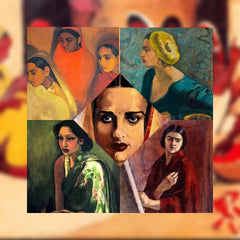 Amrita Sher-Gil collage