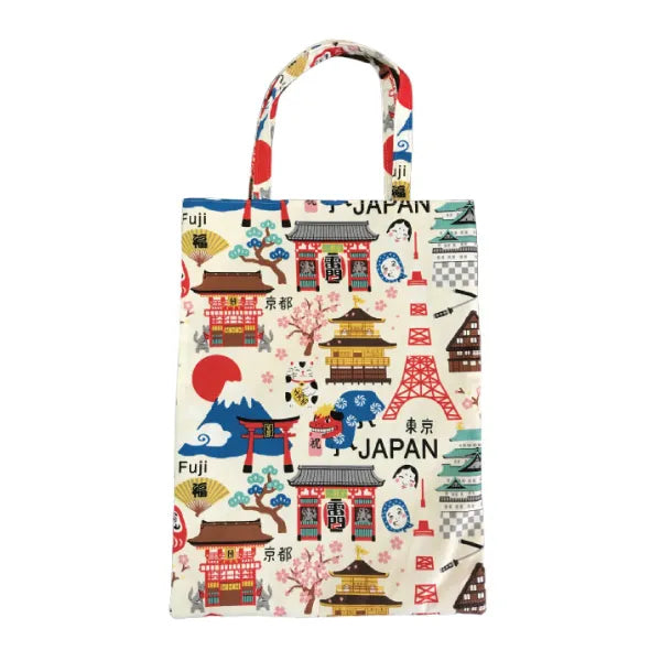 JP-42117  [ Made In Japan ] HELLO NIPPON A4 Size Tote Bag