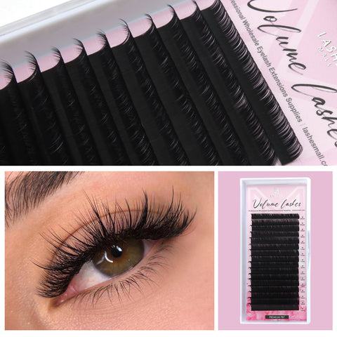 RUSSIAN VOLUME LASHES 0.05 THICKNESS WISPY NATURAL EYELASH EXTENSIONS
