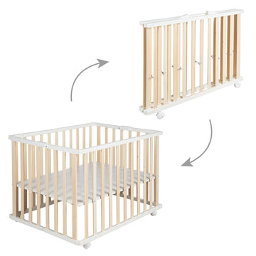 HARPPA Baby Gate Playpen Baby Fence for babies and toddlers