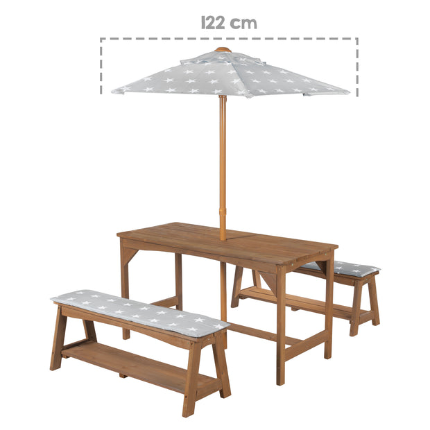 Parc en bois 75x95cm avec roues de Childwood