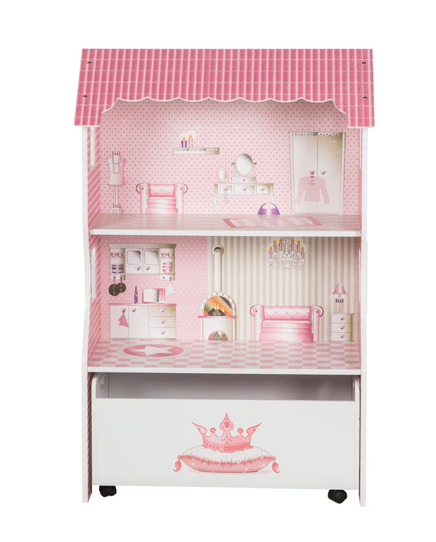 ROBUD Maison de Poupee Bois Jouet Fille Enfants Maison Poupee poupées Bois  avec Meubles et Accessoires, Jouets à partir de 3 Ans Filles Cadeau Fille 3  4 5 6 7 8ans : : Jeux et Jouets