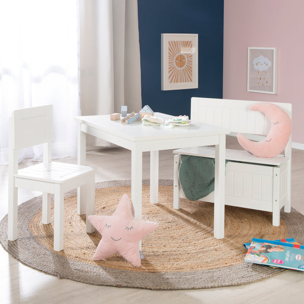 Banc coffre, banquette pour enfant, meuble d'assise pour enfant et ran –  roba