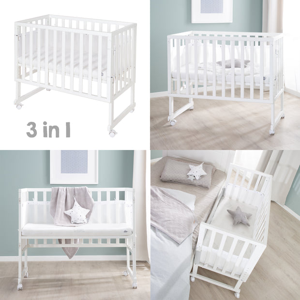 Commode de bébé étroit Maren avec plan à langer amovible, 3