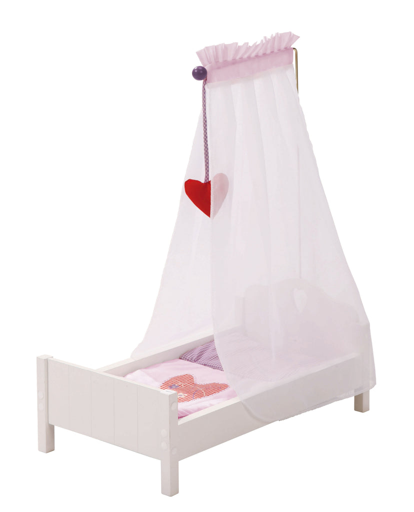 Chaise Haute pour Poupée Scarlett en Bois ROBA - Blanc / Naturel - Coussin  Rose - 51,5 x 28 x 28 cm - Cdiscount Jeux - Jouets