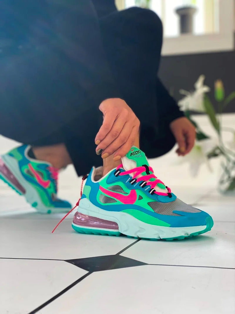 nike air max 27 react blue lagoon