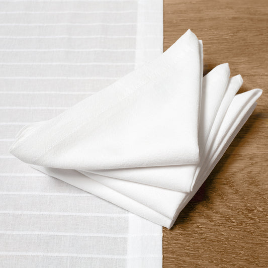 Stone Washed Linen Napkin - Set of 4 – Tea + Linen