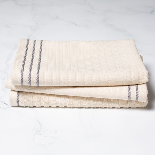 Towel/Kit Design Primary Stripe Set – Thyme and Sage